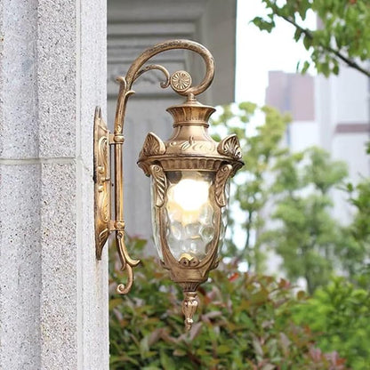 European Outdoor Wall Lamp, Light Ip54 Waterproof Garden, Retro Balcony Aisle Door Head s, Exterior Villa Sconces E26 Base