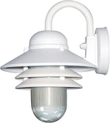 Sunlite 41367-SU Nautical Style Outdoor Wall Fixture, Medium Base Socket (E26), Weatherproof Polycarbonate | Lumora