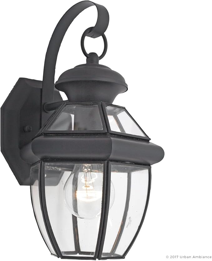Urban Ambiance Luxury Colonial Outdoor Wall Light, Small Size: 11.5" H x 7" W, with Tudor Style Elements, Versatile | Lumora