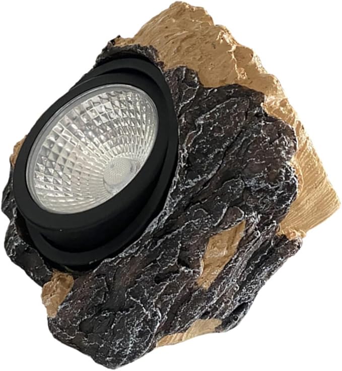 Solar Outdoor Light Simulated Tree Stump Solar Pathway Light Waterproof Garden Decoration 1-Pack for Walkways and Patios