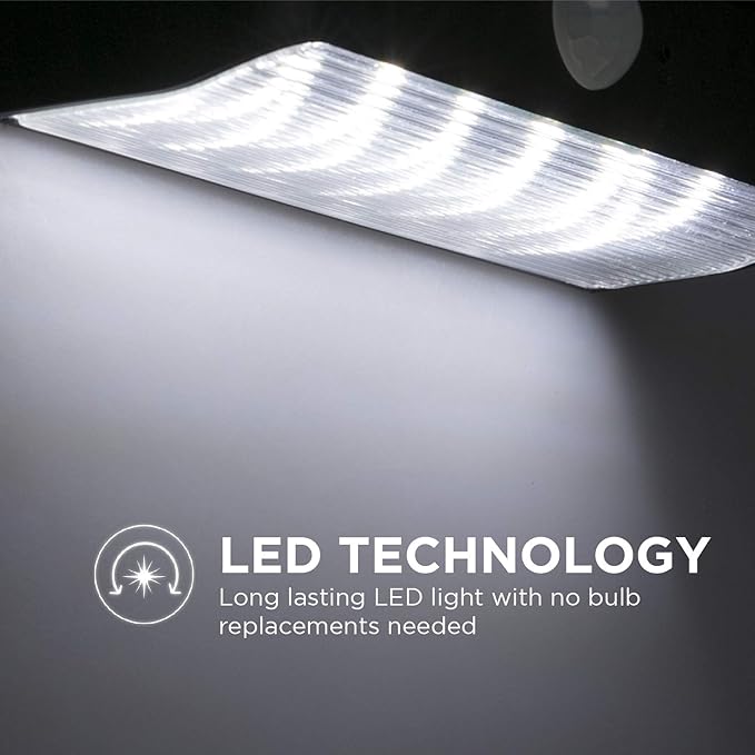 Home Zone Security Solar Step Lights - Motion Sensor LED Outdoor Deck and Step Lights with No Wiring Required | Lumora