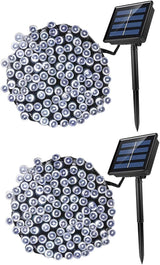 Lurrose 2sets Led Bead Solar Powered Outdoor String Lights Garden Xmas Tree Decorative Lamps Led Outdoor Lights for | Lumora