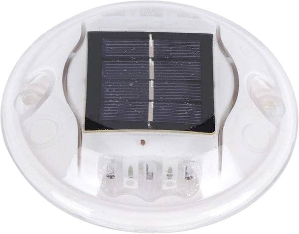 JEOZBM Solar Driveway Lights, Outdoor LED Solar Pathway Lights, Round Solar Deck Lights Step Markers Light for | Lumora