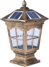 Outdoor Lamp Post Light Post Lights Outdoor,IP55 Retro Solar Outdoor Waterproof Garden Lighting Aluminum Metal | Lumora