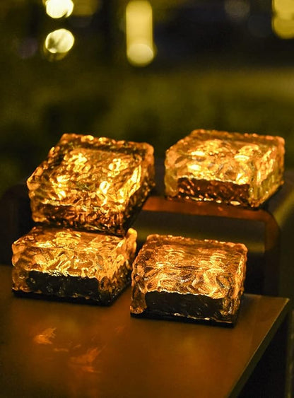 4Pcs Solar Garden Lights Outdoor Color Warm Decorative Ball Solar Lights for Patio/Lawn/Yard/Path/Christmas