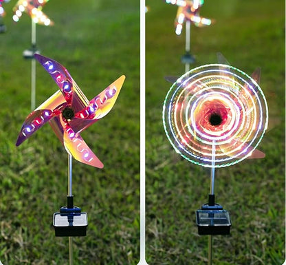Ulalaza Solar Garden Lights Outdoor Color Changing Decorative Ball Solar Lights for Patio/Lawn/Yard/Path/Christmas