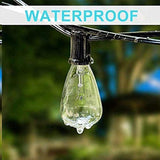 Abeja 10Ft ST38 Outdoor String Lights with 11 Clear Vintage Light Bulbs and 10 Pack ST38 Replacement Light Bulbs | Lumora