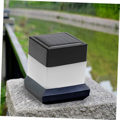 DOITOOL 4pcs Solar Garden Light Corridor Lamp for Outdoor Use Automatic Light for Patio Decoration