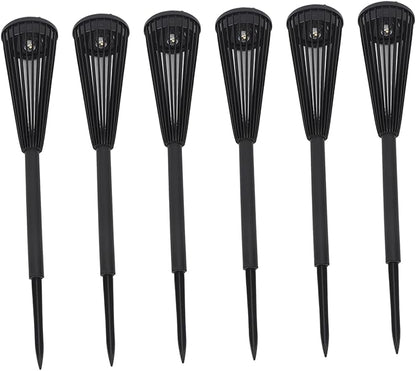 Solar Pathway Light 6 Pcs, IP65 Waterproof LED Landscape Lamp, Automatic Intelligent Sensing - Solar Powered, Durable Materials, Ideal for Garden and Walkway Lighting