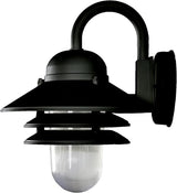 Sunlite 41370-SU Nautical Style Outdoor Wall Fixture, Medium Base Socket (E26), Weatherproof Polycarbonate | Lumora