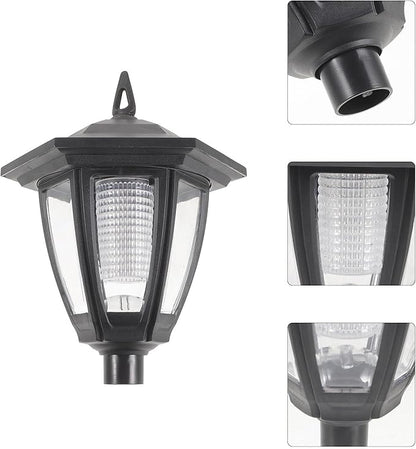 Solar Garden Lights Outdoor Decorative Landscape Pathway Lights Medium Vintage Style Solar-Powered Hanging Lanterns for Yard Patio Courtyard