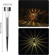 Solar Pathway Lights Waterproof, Landscape Lighting Solar Lamp Post Ligh for Driveway, Pathway, Patio | Lumora