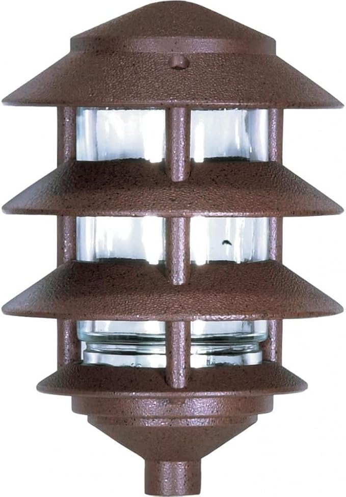 Nuvo Lighting SF76/633 Transitional One Light Post Mount in Bronze/Dark finish - Outdoor Path Light | Lumora