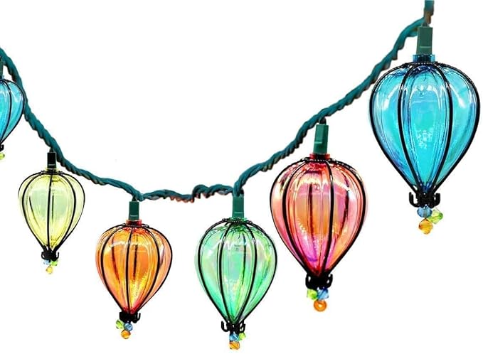 11FT Fairy String Lights with 10 Color Bulbs Decorations, Outdoor Tropical Beach Theme Lights Patio String Lights | Lumora