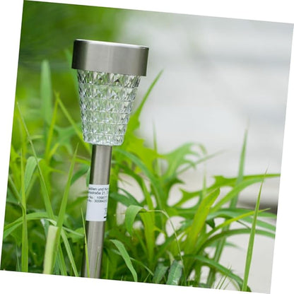 DOITOOL Solar Outdoor Lawn Lights Waterproof LED Solar Garden Path Lights with Stainless Steel Stakes for Yard and Patio Landscape Lighting