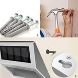 Solar Stair Lights, EpicGadget Waterproof Outdoor LED Step Lighting 3 LED Solar Powered Step Lights Stainless Steel | Lumora