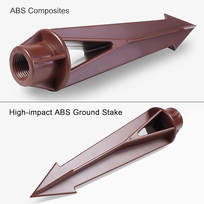 Ground Stake Spike for Outdoor Landscape Spot Path Solar Flood Light Replacement Light Stake Spike Part Holder | Lumora