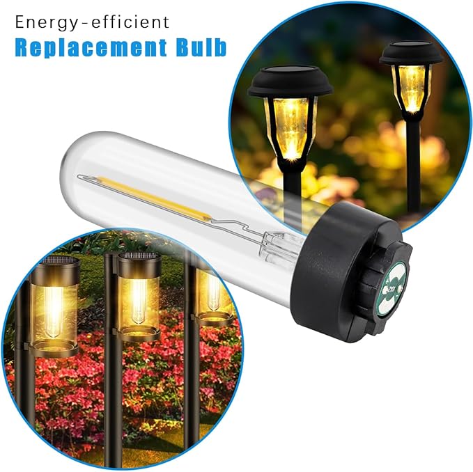 Solar Light Bulb Replacement May Fit Hampton Bay Solar Light 3V Warm White Solar Lightbulb Outdoor Indoor for Yard | Lumora