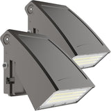 HYPERLITE LED Wall Pack Light: 40W 5200lm ETL Listed Full Cut Off Wall Pack Led Exterior Light with Photocell | Lumora