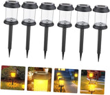 6pcs Solar Lawn Lights Waterproof LED Landscape Ground Plug Lamps for Outdoor Garden Decoration Energy Saving Solar | Lumora