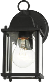 Livex Lighting 7506-14 Frontenac Traditional 1-Light Outdoor Wall Lantern with Clear Beveled Glass Shades, 8" x | Lumora