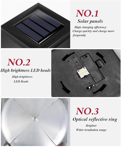 Etlegor Chinese Decor Lights, Solar Pathway Lights Waterproof Lawn Night Light for Outside/Lawn/Patio/Yard/Pathway/Walkway/Driveway Decoration ﻿ (Color : Warm Light, Size : 8PCS)