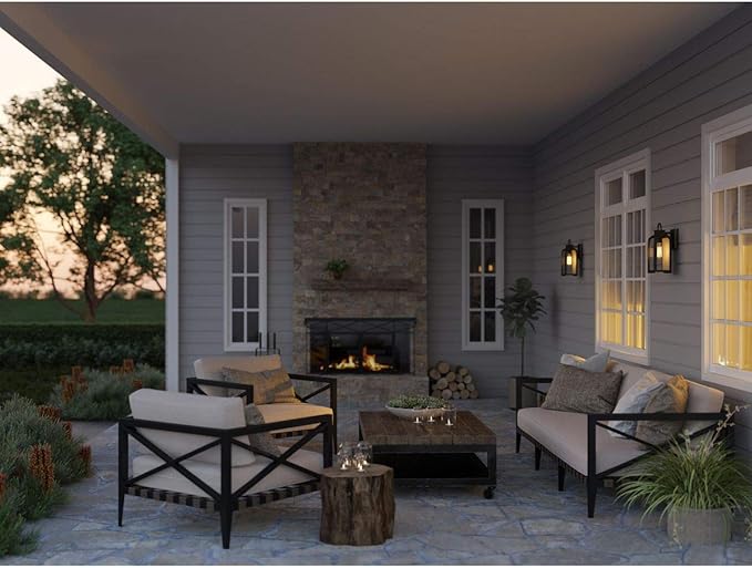 Progress Lighting 1-Light Small Wall Lantern, Refuge Collection, Outdoor, P6030-108, Oil Rubbed Bronze