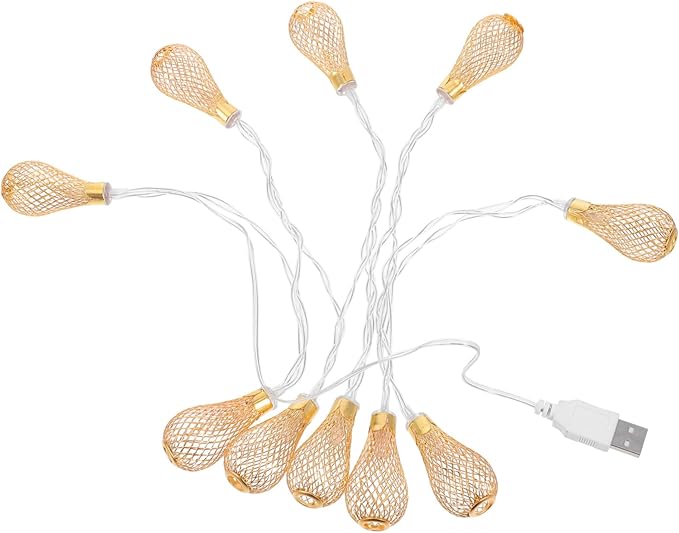 Cabilock Led Drop String Lights Soft Glow for Decor for Christmas Tree Garden Party and Wedding Celebrations USB | Lumora
