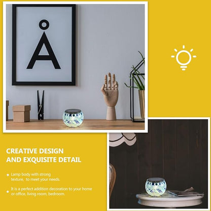 Solar Mosaic Lights Waterproof Outdoor Led Yard Path Light Decorative Solar Garden Lamp for Landscape Lawn Lighting