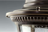 Progress Lighting Westport Collection 1-Light Clear Seeded Glass Traditional Outdoor Small Wall Lantern Light | Lumora