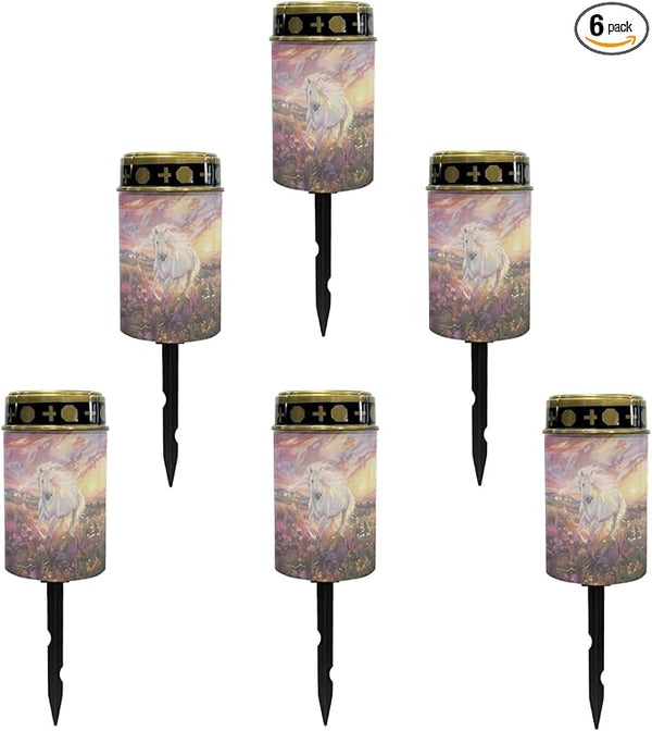 Running Horse Horse Lights Outdoor Pathway Light for Yard Patio Solar Garden Lights Solar Powered Lantern Landscape | Lumora