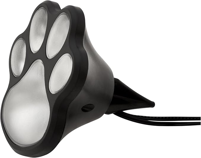 GreaterGood Paw Print Solar Ground Lights Outdoor LED Pathway Lights Color Changing Waterproof Garden Decor for | Lumora