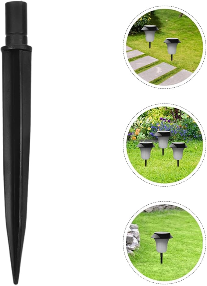 24pcs Metal Solar Light Stakes Replacement Ground Spikes for Outdoor Solar Pathway Lights Weather-Resistant and | Lumora