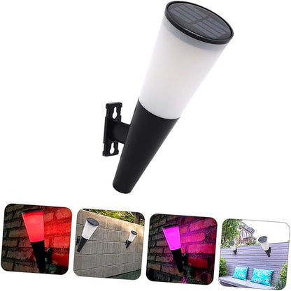 VALICLUD Solar Wall Light for Outdoor Use Energy-Saving LED Garden Lamp with Weatherproof Design Easy Installation Solar Lighting for Patio Street and Garden Decoration