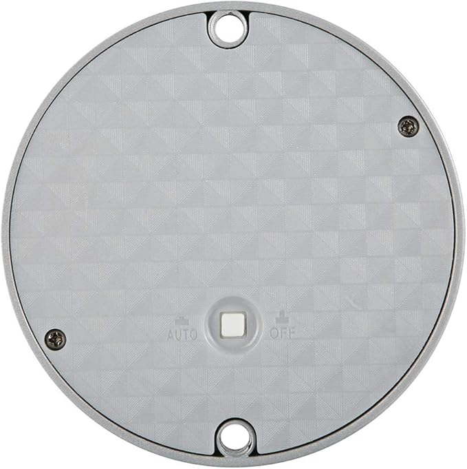 Keenso Solar Powered LED Road Ground Lights, Deck Pathway Marker Stud Light for Outdoor Driveway Safety