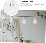 6pcs Solar Led Bulb Chandelier Eco-Friendly Decorative Light Bulbs for Garden Patio Outdoor Warm Light Vanity | Lumora