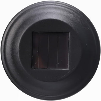 6-Pack Solar Path Lights, Matte Black, Durable Plastic, Amorphous Solar Panel, Warm White LED, Auto On/Off, Tool-Free Installation, IP45 Waterproof Outdoor Landscape Lights [W58340]