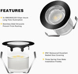 Low Voltage LED Deck Light Kit Multi-Color RGB Waterproof Recessed Wood Decking Stairs Garden Yard Patio Decor Lamp | Lumora