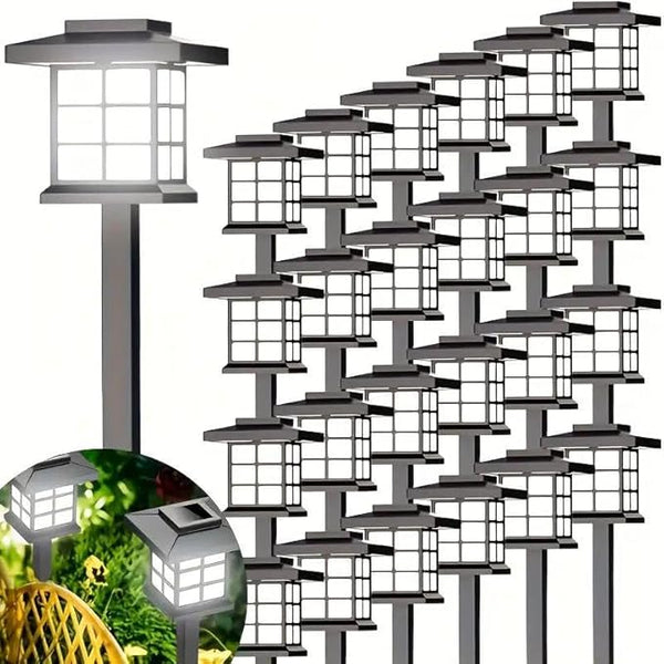 Solar Path Lights, Outdoor Solar Landscape Lights, with LED Bulbs, Suitable for Gardens, Paths, Yards, and | Lumora