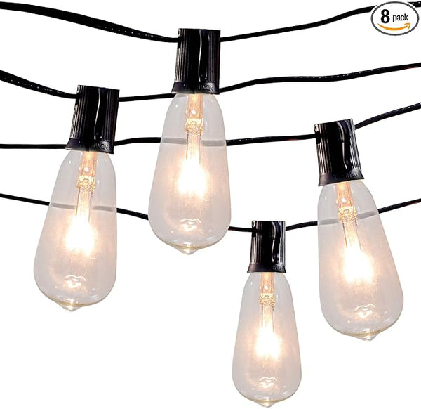 Ashland 10ct. Edison ST12 Bulb String Lights, 8 Pack | Lumora