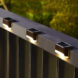 Plastic Solar Stairs Light Automatic Sensor Weather Resistant Easy Installation Energy Efficient Outdoor Versatile | Lumora