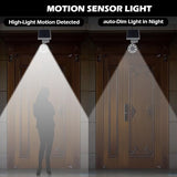 Solar Motion Sensor Lights for Outside 1400-Lumen 9W(110W Equ.) Aluminum Outdoor Solar Motion Flood Security | Lumora