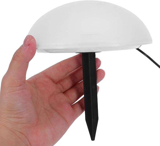 Solar Energy Hemisphere Pathway Light Garden Stake Lamp for Lawn Patio Landscape Decor Warm Glow Outdoor Ground | Lumora