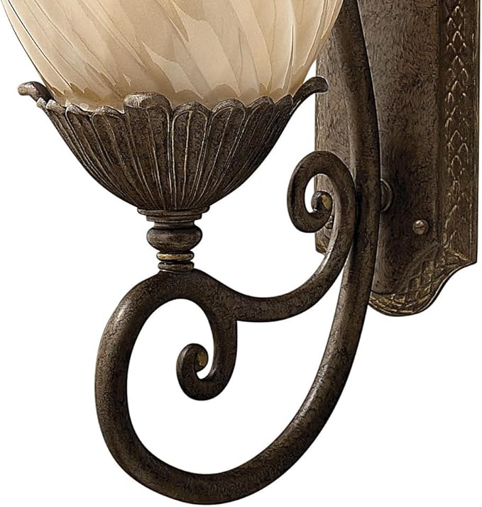 Hinkley Plantation Large Wall Mount Outdoor Lantern - Aluminum, Clear Optic Glass Shade, Pineapple Theme -Pearl | Lumora