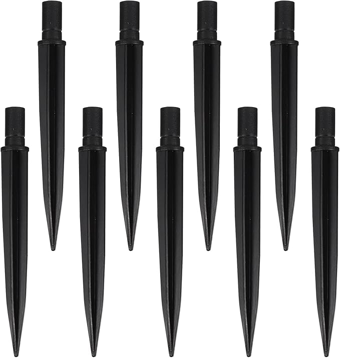 GANAZONO Ground Spike 5.51 Inch Landscape Lighting Accessories Durable Plastic Stakes for Outdoor Garden Solar | Lumora