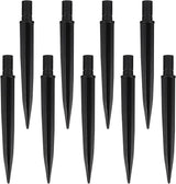 GANAZONO Ground Spike 5.51 Inch Landscape Lighting Accessories Durable Plastic Stakes for Outdoor Garden Solar | Lumora