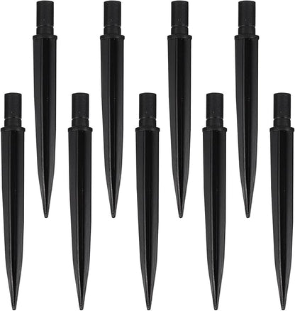 GANAZONO Ground Spike 5.51 Inch Landscape Lighting Accessories Durable Plastic Stakes for Outdoor Garden Solar Lights Pathway Markers