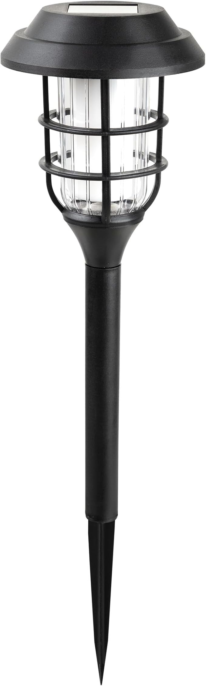 Alpine Corporation 17" Tall Outdoor Solar Powered Pathway LED Torch Light Stakes (Set of 6)