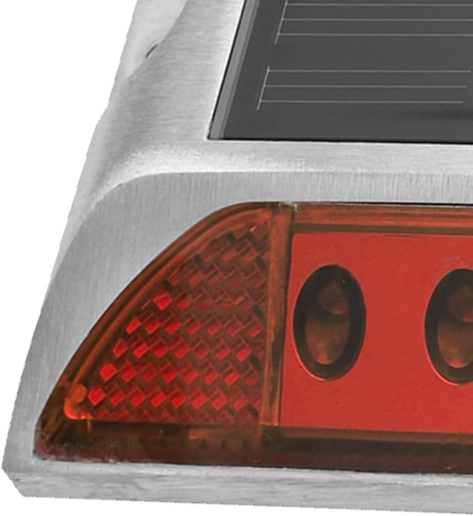 LED Solar Power Ground Marker Lights, Outdoor Driveway Road Spike Lamp, Solar - Powered LED Ground Light with 1000m | Lumora