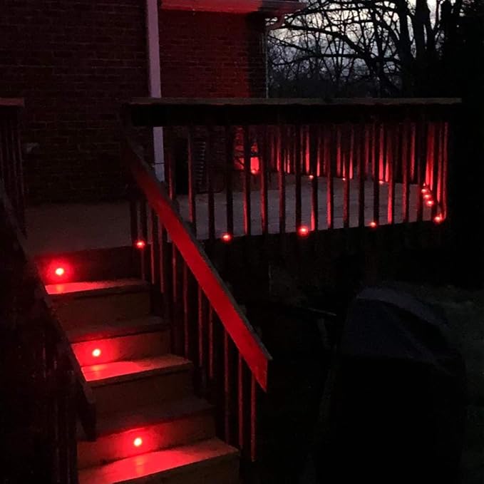 FVTLED Low Voltage Recessed RGBW Deck Light, Φ1.22 RGB & Warm White Stainless Steel Waterproof Outdoor Step | Lumora